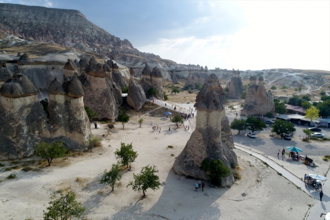 Kapadokya turist sayısında son üç yılın zirvesinde